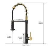 Touchless Pull Down Kitchen Faucet Single Handle Commercial Kitchen Sink Faucets With Sprayer Smart Single Hole Taps With Valve