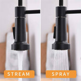 Touchless Pull Down Kitchen Faucet Single Handle Commercial Kitchen Sink Faucets With Sprayer Smart Single Hole Taps With Valve