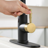 Touchless Stainless Steel 2-Function Pull-out Kitchen Sink Faucet