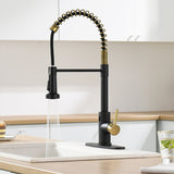 Touchless Stainless Steel 2-Function Pull-out Kitchen Sink Faucet
