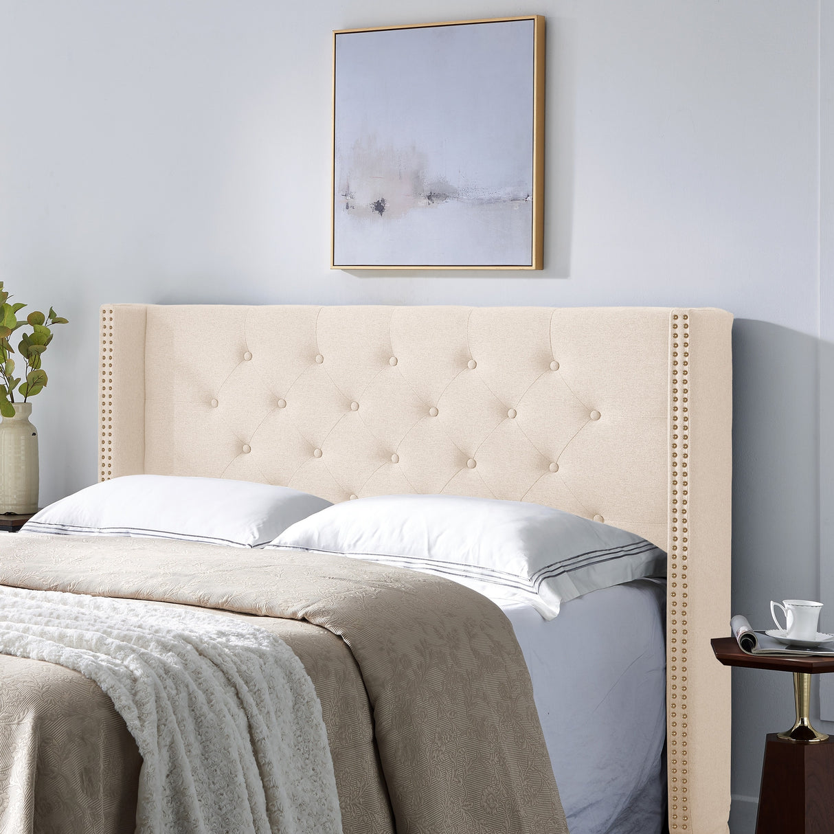 Tourmaline Upholstered Headboard by Christopher Knight Home