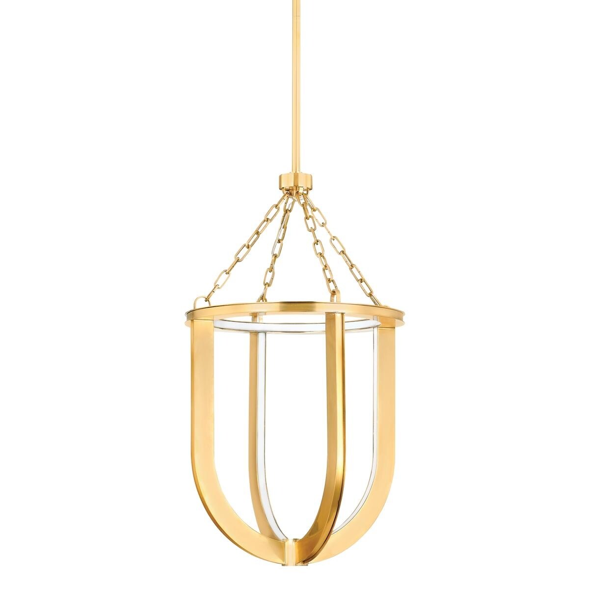 Tournu Aged Brass Lantern