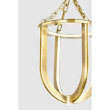 Tournu Aged Brass Lantern