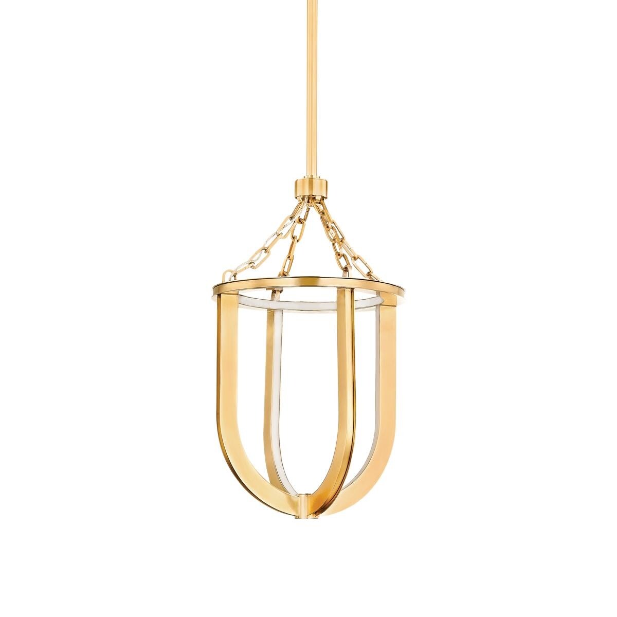 Tournu Aged Brass Lantern
