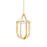Tournu Aged Brass Lantern