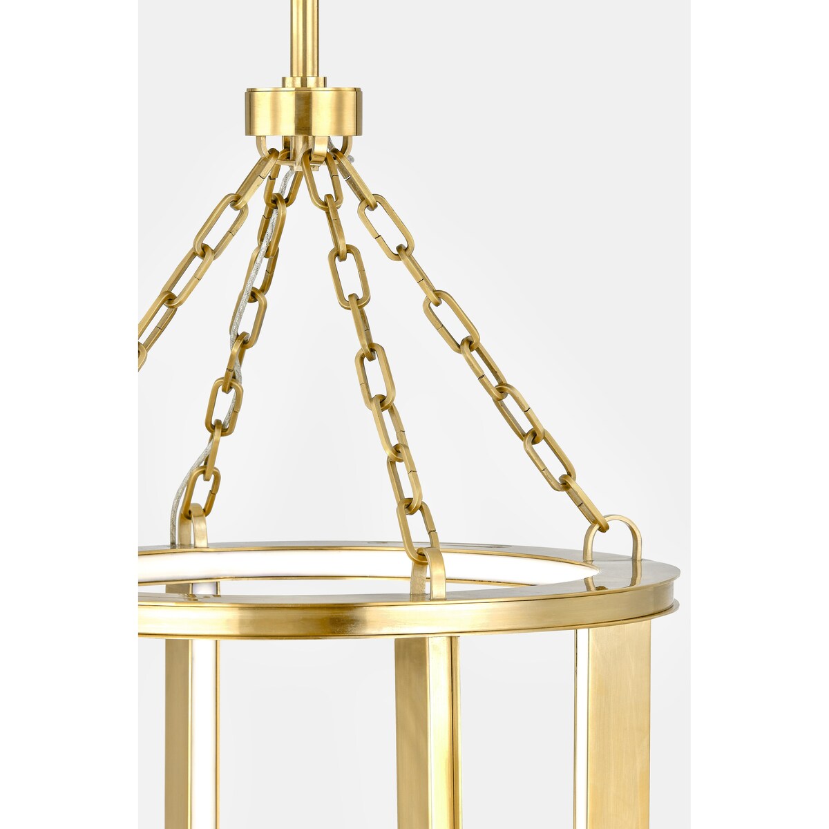 Tournu Aged Brass Lantern