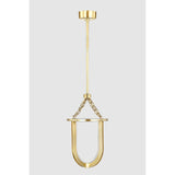 Tournu Aged Brass Lantern