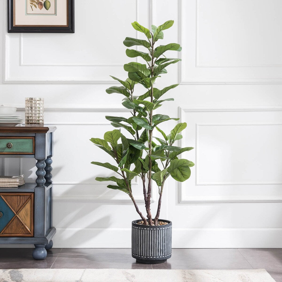 Towering 59" Fiddle Leaf Tree