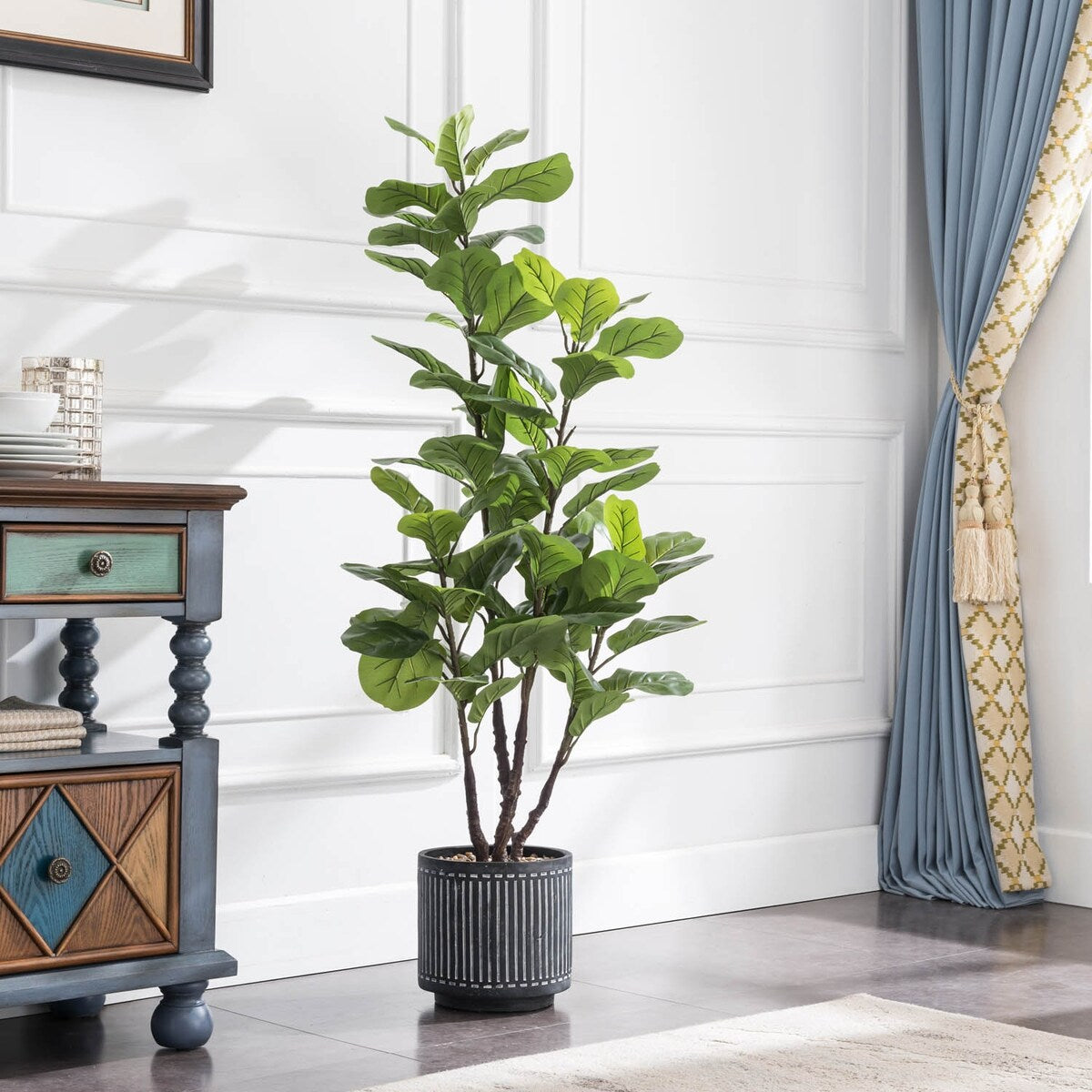 Towering 59" Fiddle Leaf Tree