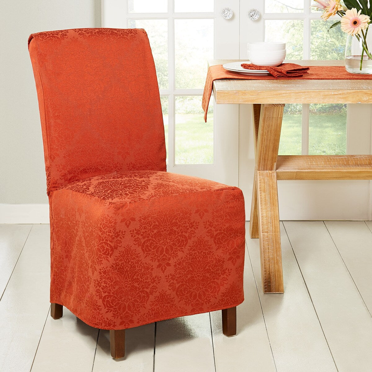 Town & Country Living Lexington Fabric Chair Cover