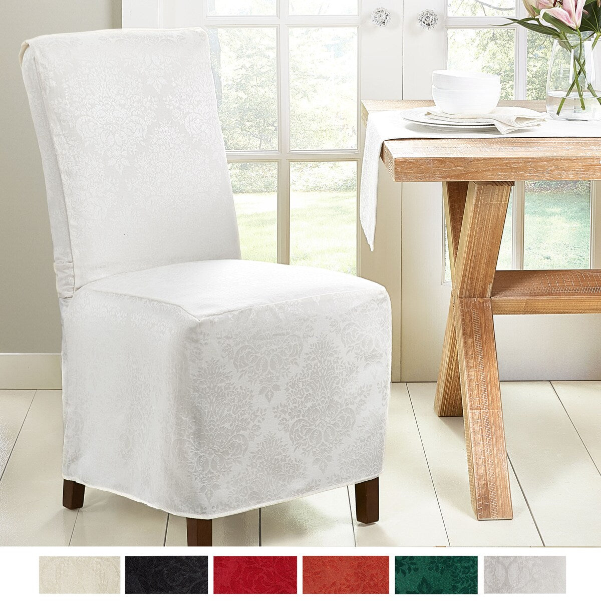 Town & Country Living Lexington Fabric Chair Cover