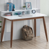 Townes Mid-Century Modern Rectangular Solid Wood Desk