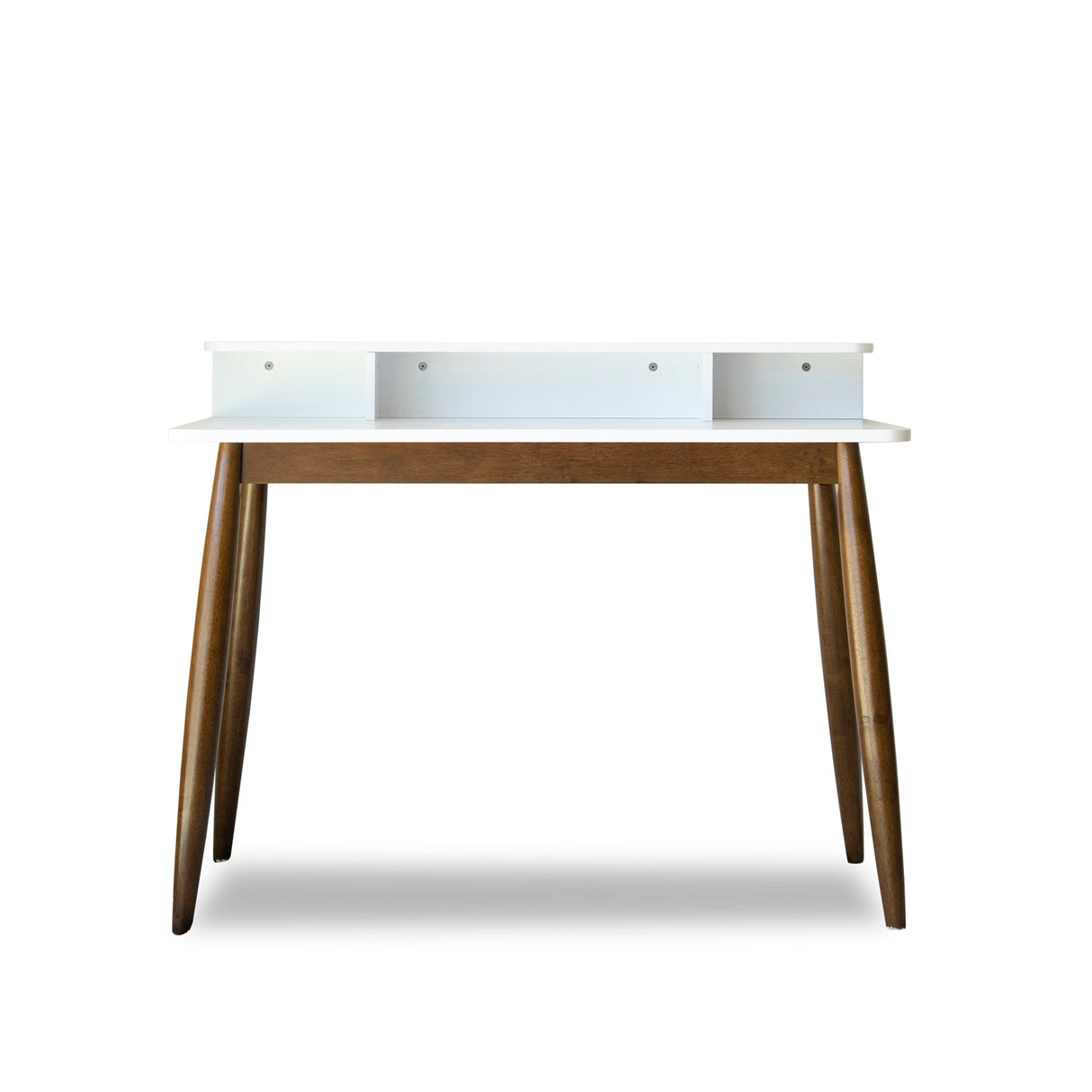 Townes Mid-Century Modern Rectangular Solid Wood Desk