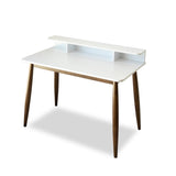 Townes Mid-Century Modern Rectangular Solid Wood Desk