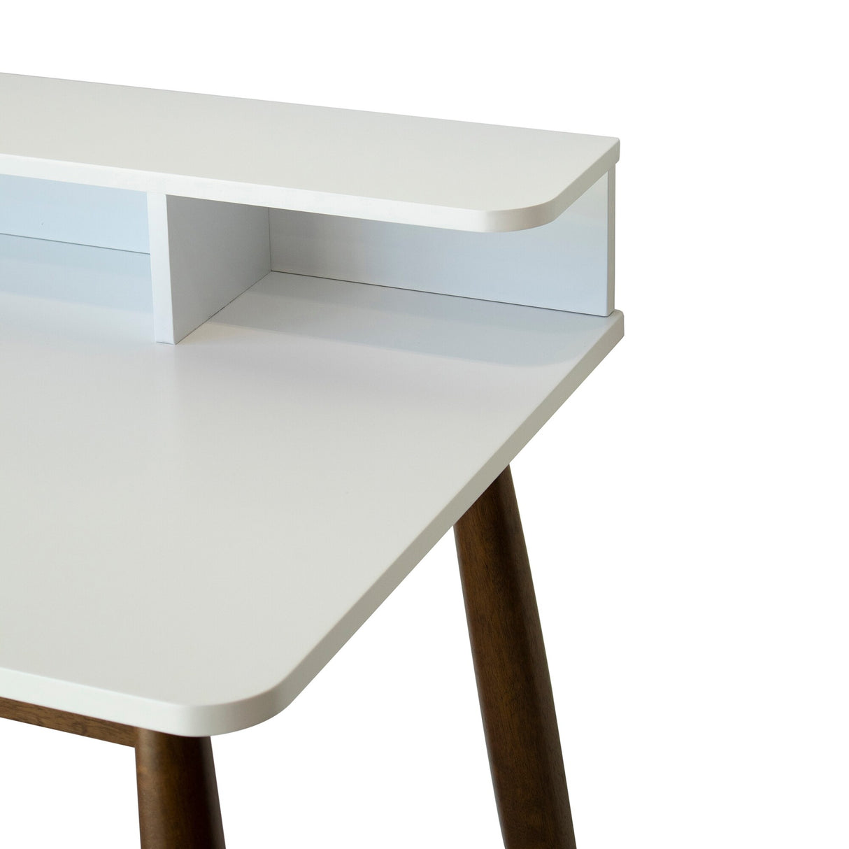 Townes Mid-Century Modern Rectangular Solid Wood Desk