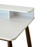 Townes Mid-Century Modern Rectangular Solid Wood Desk