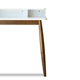 Townes Mid-Century Modern Rectangular Solid Wood Desk