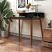 Townes Mid-Century Modern Rectangular Solid Wood Desk