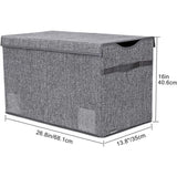 Toy Box Chest, Collapsible Sturdy Storage Bins