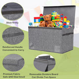 Toy Box Chest, Collapsible Sturdy Storage Bins