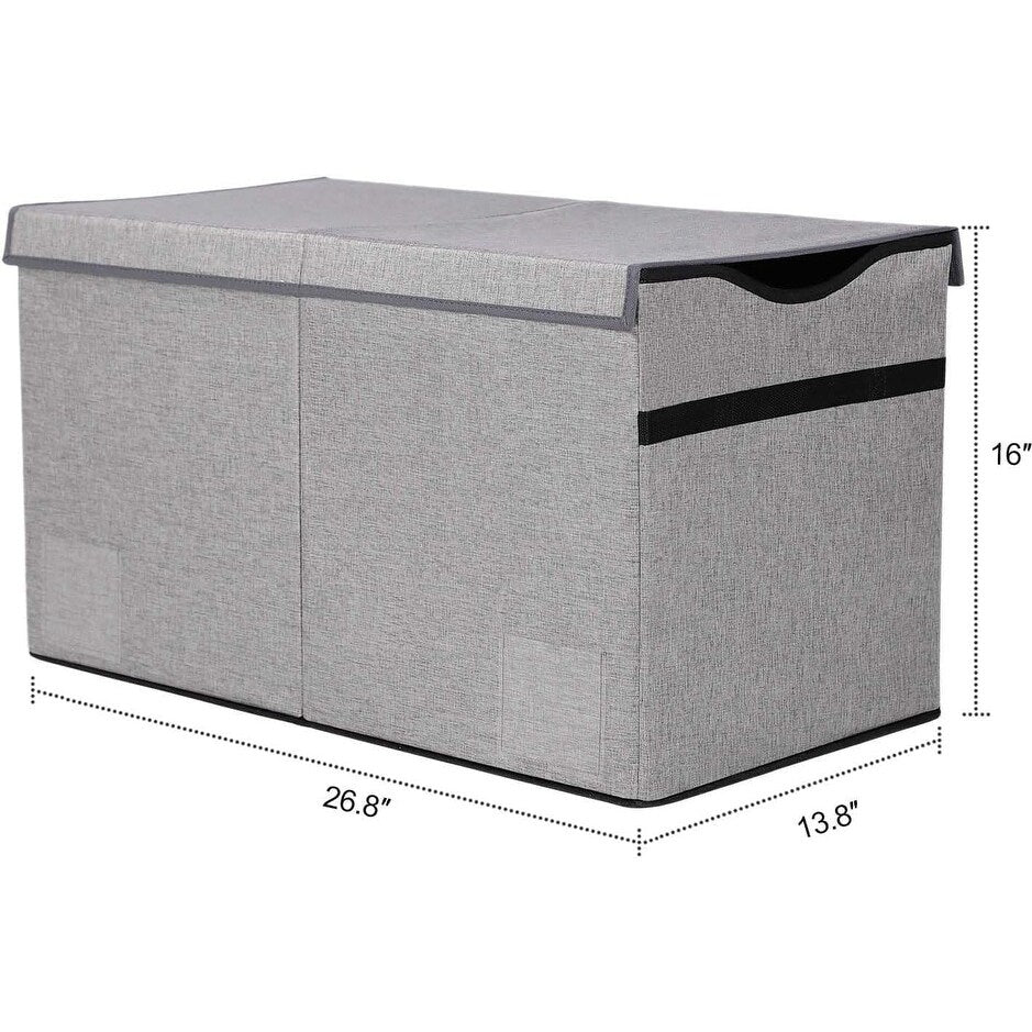 Toy Box Chest, Collapsible Sturdy Storage Bins