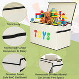 Toy Box Chest, Collapsible Sturdy Storage Bins