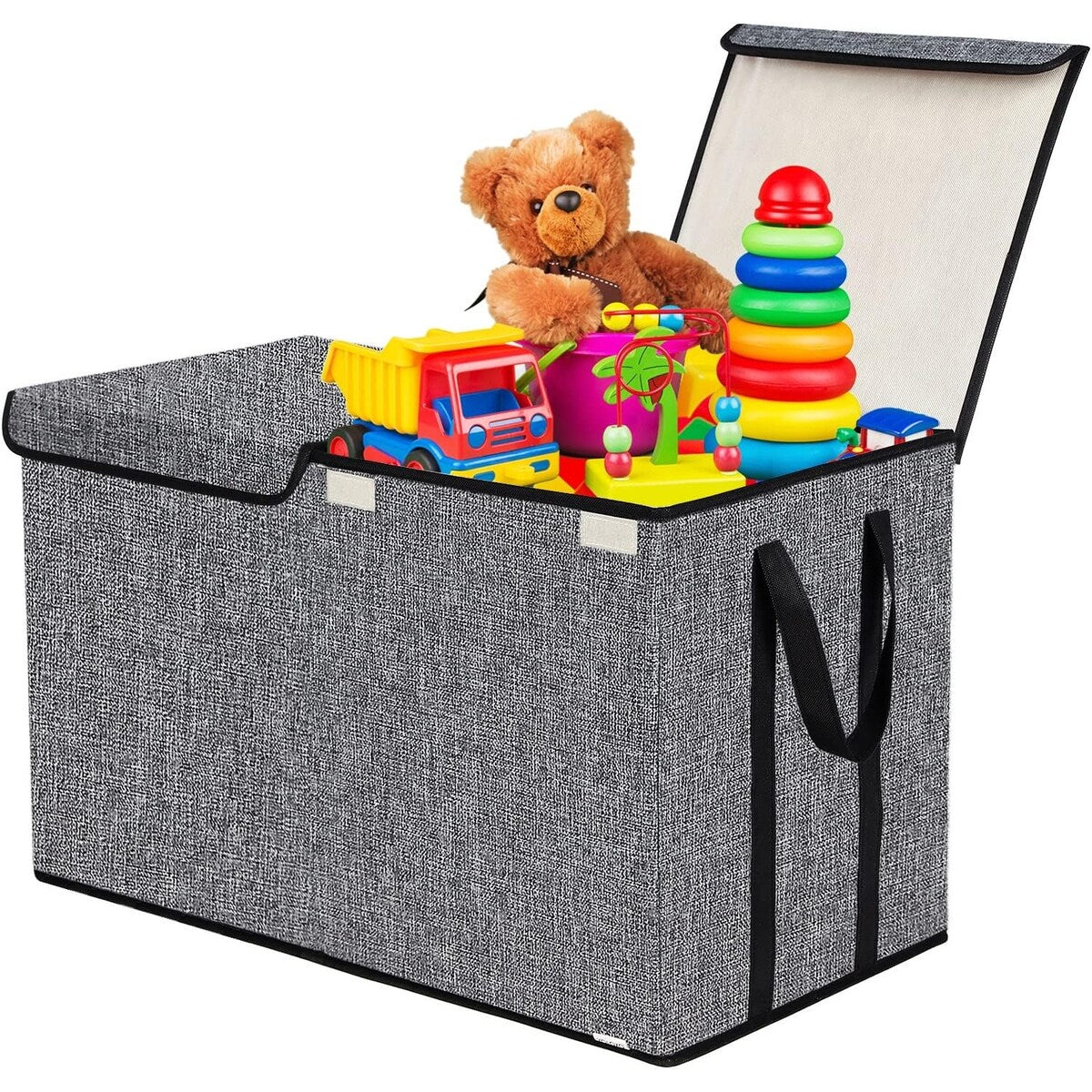 Toy Box Chest, Collapsible Sturdy Storage Bins
