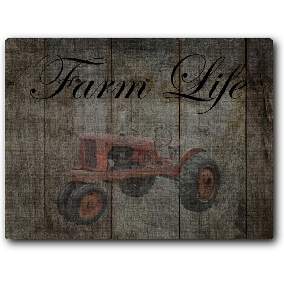 Tractor 20x16 Gallery Wrapped Stretched Canvas