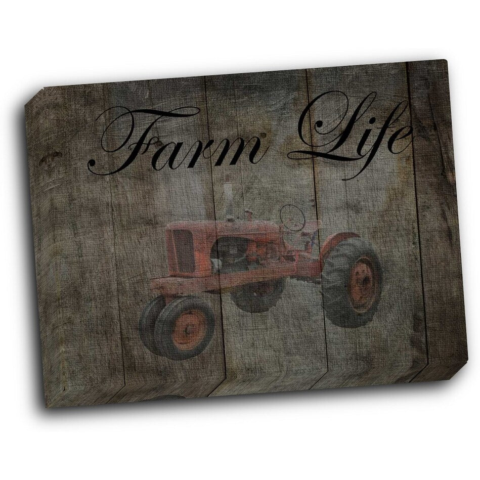 Tractor 20x16 Gallery Wrapped Stretched Canvas