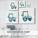Tractor II-Gallery Wrapped Canvas