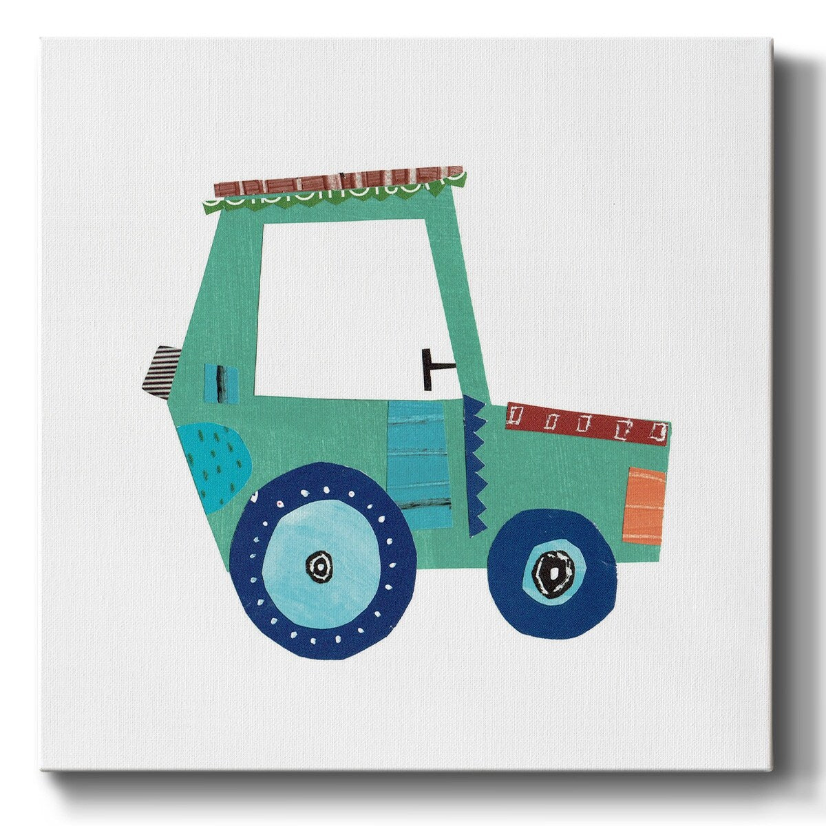 Tractor II-Gallery Wrapped Canvas