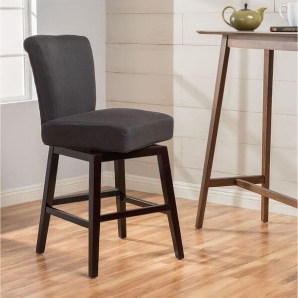 Tracy 28-inch Fabric Swivel Counter Stool by Christopher Knight Home