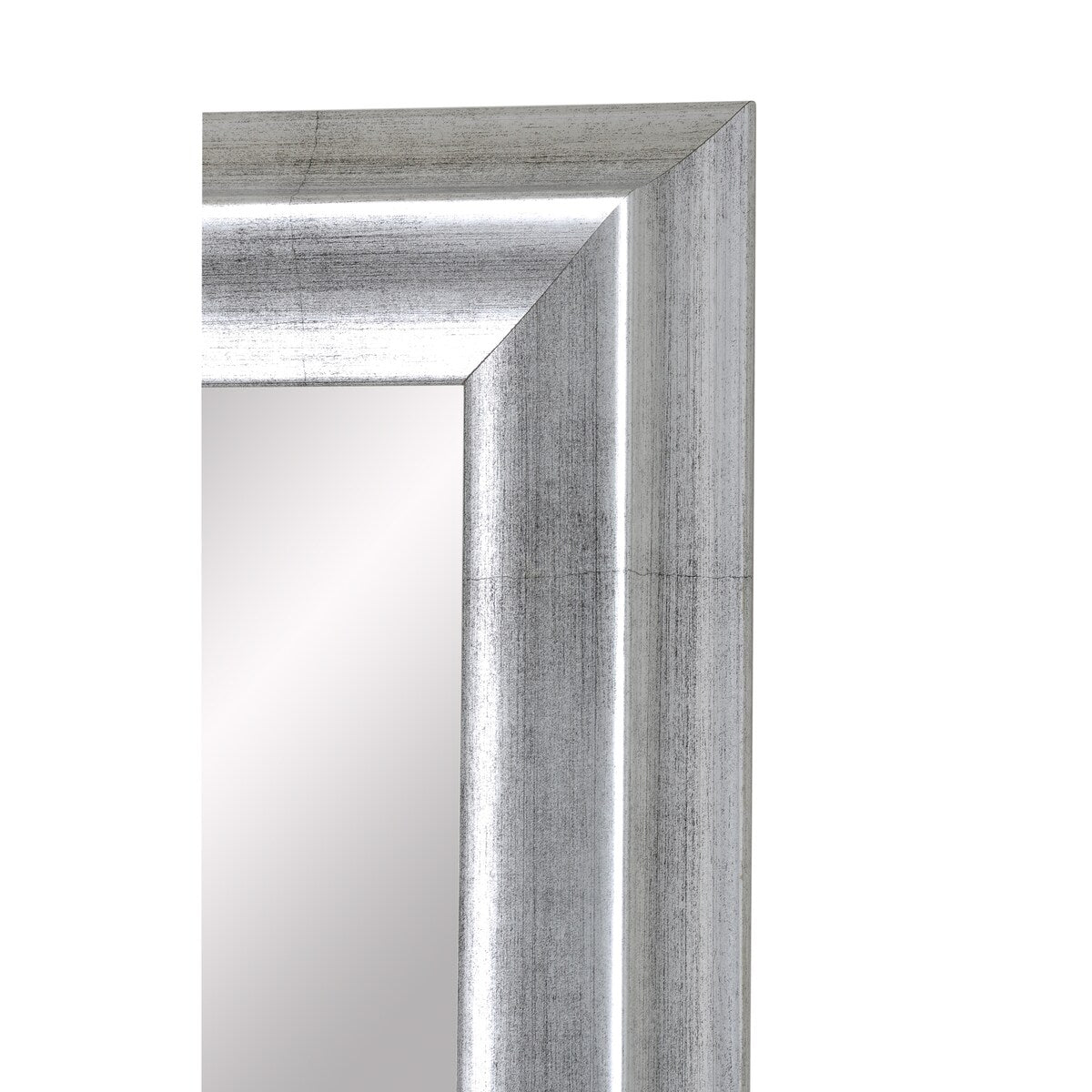 Traditional Aged Silver Wall Mirror