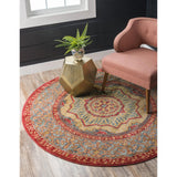 Traditional Cassia Collection Area Rug