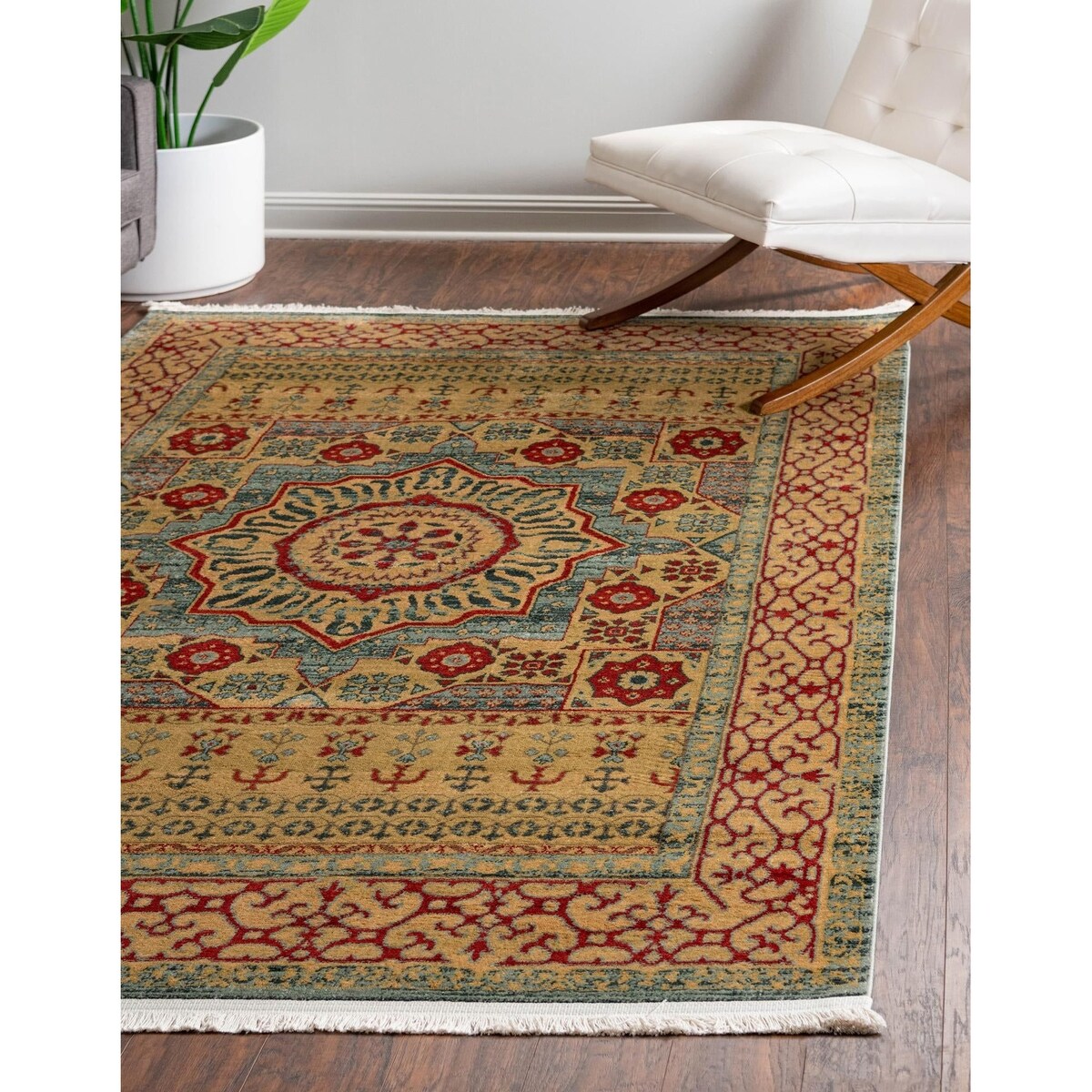 Traditional Cassia Collection Area Rug