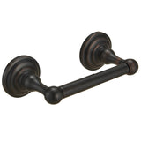 Traditional Double Post Spring Wall Mounted Towel Bar Toilet Paper Holder