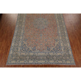 Traditional Floral Najafabad Persian Large Vintage Wool Carpet - 9'7" x 16'0"