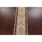 Traditional Floral Oriental Hallway Runner Rug Wool Hand-tufted Carpet - 2'7" x 9'10"