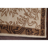 Traditional Floral Oriental Hallway Runner Rug Wool Hand-tufted Carpet - 2'7" x 9'10"