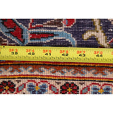 Traditional Floral Red Kashan Persian Area Rug Wool Hand-Knotted - 6'6" x 9'7"
