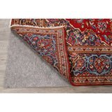 Traditional Floral Red Kashan Persian Area Rug Wool Hand-Knotted - 6'6" x 9'7"