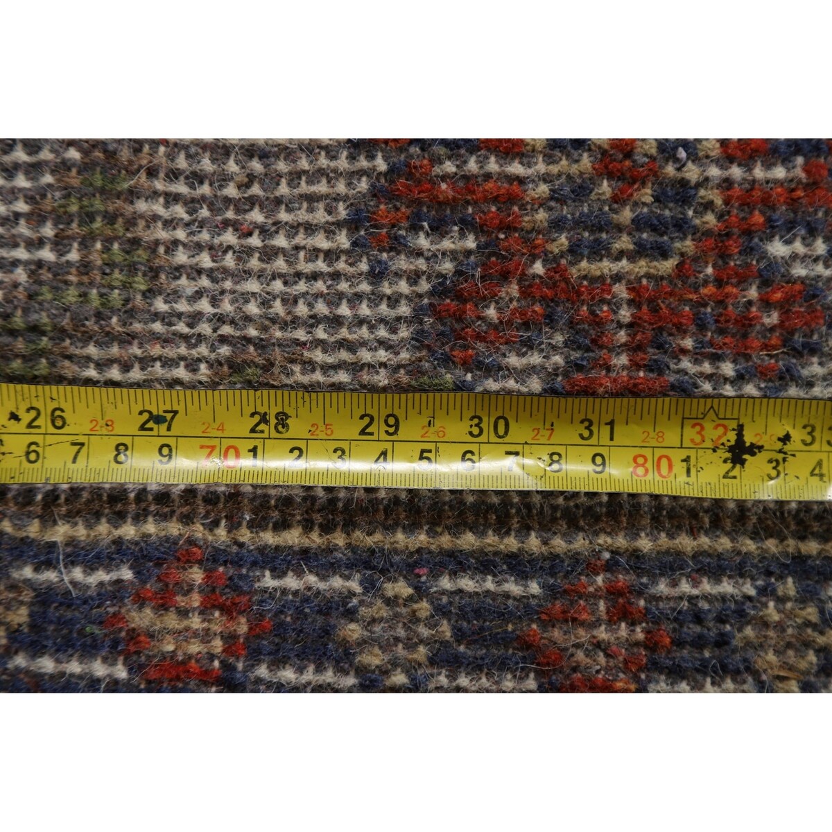 Traditional Geometric Kazak Oriental Area Rug Hand-knotted Wool Carpet - 5'2" x 7'11"