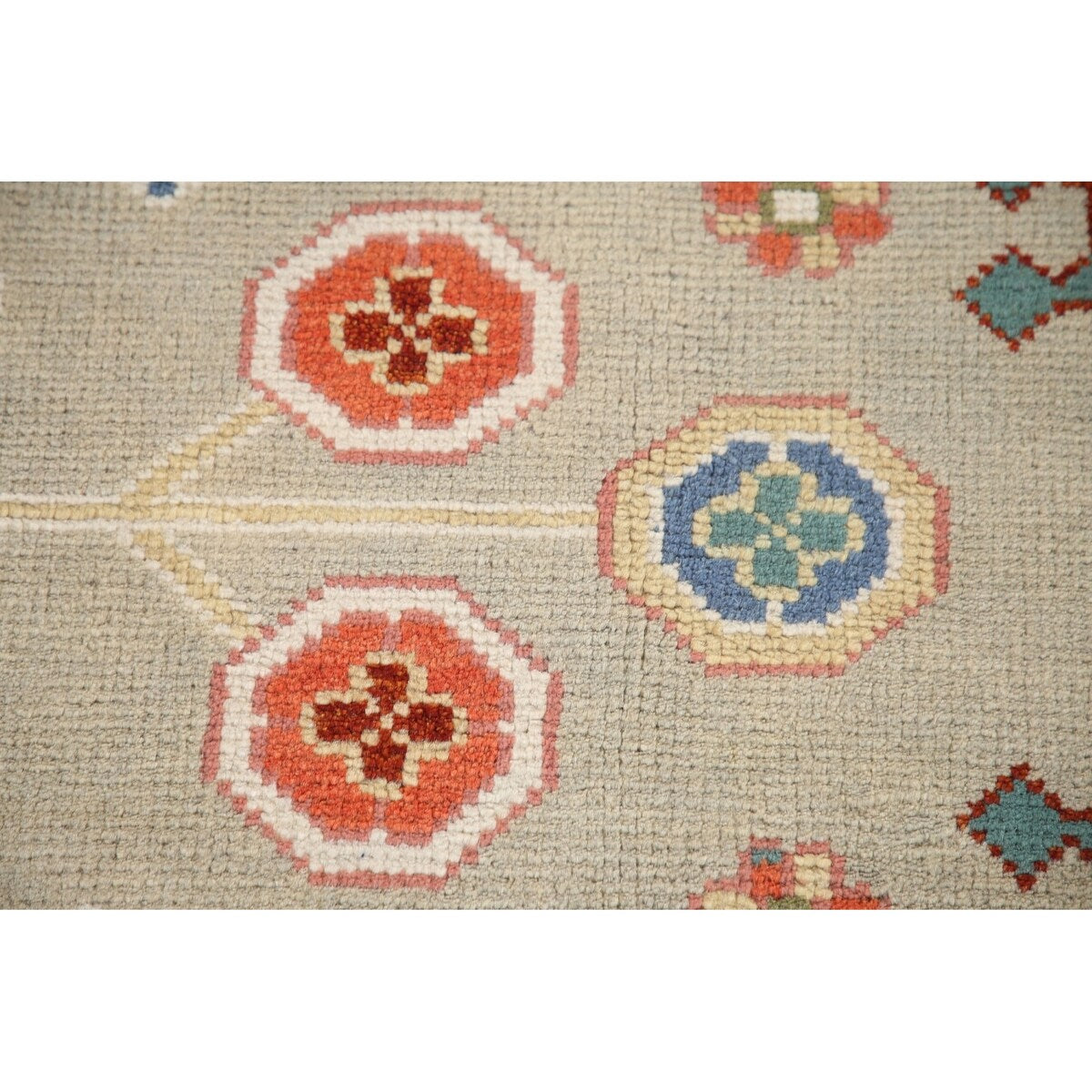 Traditional Green Heriz Serapi Oriental Rug Hand-Knotted Wool Carpet - 8'11"x 11'9"
