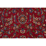 Traditional Kashan Hand Knotted Vintage Wool Oriental Persian Area Rug - 13'6" x 10'5"