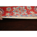 Traditional Kazak-Chechen Hand Knotted Pakistan Oriental Area Rug - 7'10" x 5'9"