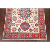 Traditional Kazak-Chechen Hand Knotted Pakistan Oriental Area Rug - 7'10" x 5'9"