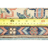 Traditional Kazak Hand Knotted Carpet Wool Pakistani Area Rug - 5'1" x 3'4"