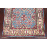 Traditional Kazak Hand Knotted Wool Oriental Pakistani Area Rug - 8'10" x 5'10"