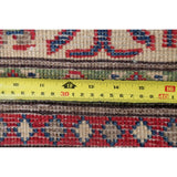 Traditional Kazak Hand Knotted Wool Oriental Pakistani Area Rug - 8'10" x 5'10"