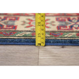Traditional Kazak Oriental Carpet Pakistani Hand Knotted Wool Area Rug - 5'0" x 3'3"